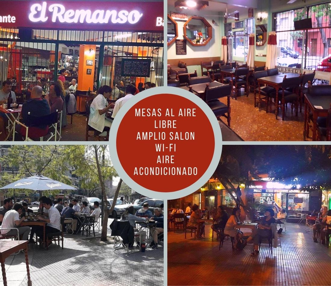 mesas al aire libre, aplio salon, wi fi y aire acondicionado